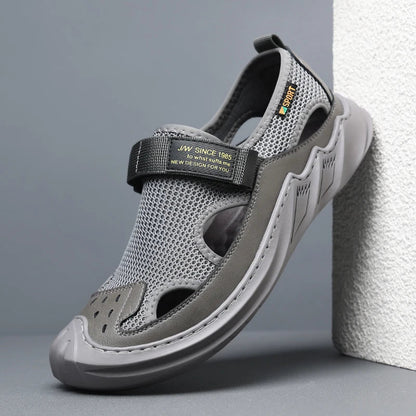 Men's Comfortable Casual Outdoor Hiking Shoes Breathable Orthopedic Sandals - Bellkmart