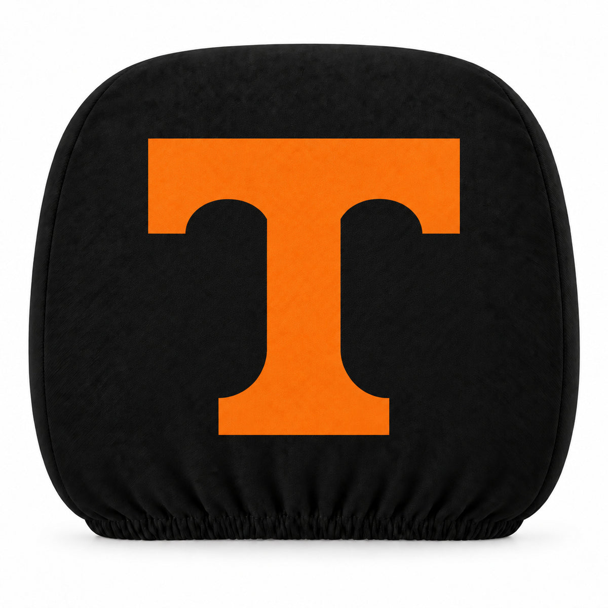 Tennessee Volunteers car headrest cover, Style 1 team design, white background
